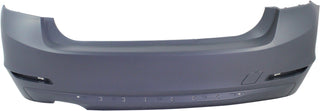 2012-2015 BMW 328i Rear Bumper Cover, Primed, With Out M Sportline, Sedan.