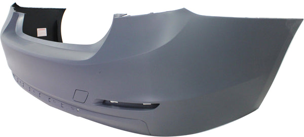 2012-2015 BMW 328i Rear Bumper Cover, Primed, With Out M Sportline, Sedan.