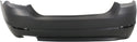 2011-2013 BMW 528i Rear Bumper Cover, w/o Park Distance & M Pkg.-CAPA.