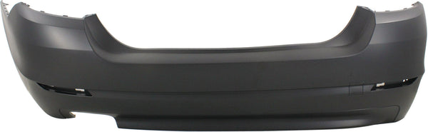 2011-2013 BMW 528i Rear Bumper Cover, w/o Park Distance & M Pkg.-CAPA.