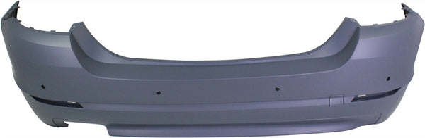2011-2013 BMW 528i Rear Bumper Cover, w/Park Distance, w/o M Pkg.-CAPA.