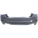2011-2013 BMW 535i Rear Bumper Cover, Primed, w/o M Package, Hybrid.