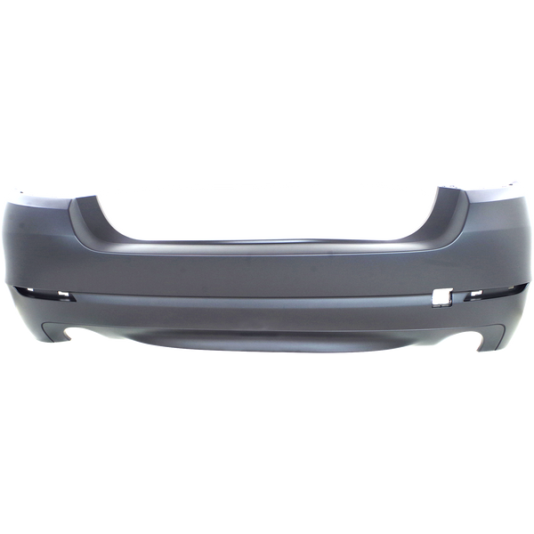 2011-2013 BMW 535i Rear Bumper Cover, Primed, w/o M Package, Hybrid.
