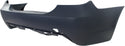 2004-2010 BMW 5- Rear Bumper Cover, Primed, w/Out Park Distance Ctrl.