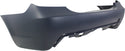 2004-2010 BMW 5- Rear Bumper Cover, Primed, w/Out Park Distance Ctrl.