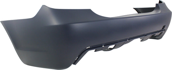 2004-2010 BMW 5- Rear Bumper Cover, Primed, w/Out Park Distance Ctrl.
