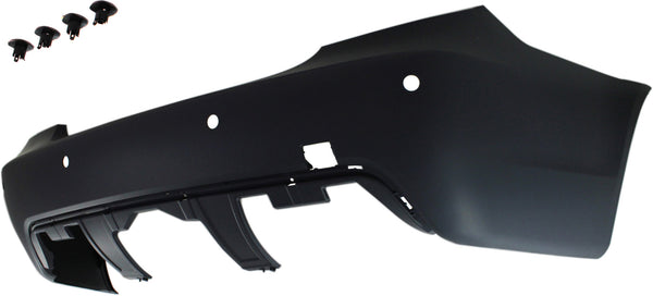 2004-2007 BMW 525i Rear Bumper Cover, w/Park Distance Control & M, Sedan.