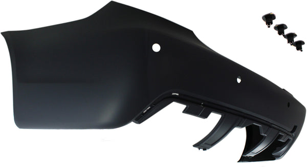 2004-2007 BMW 525i Rear Bumper Cover, w/Park Distance Control & M, Sedan.