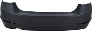 2013-2015 BMW 320i xDrive Rear Bumper Cover, w/o MSportLine, STD Type, w/o PDC - CAPA.