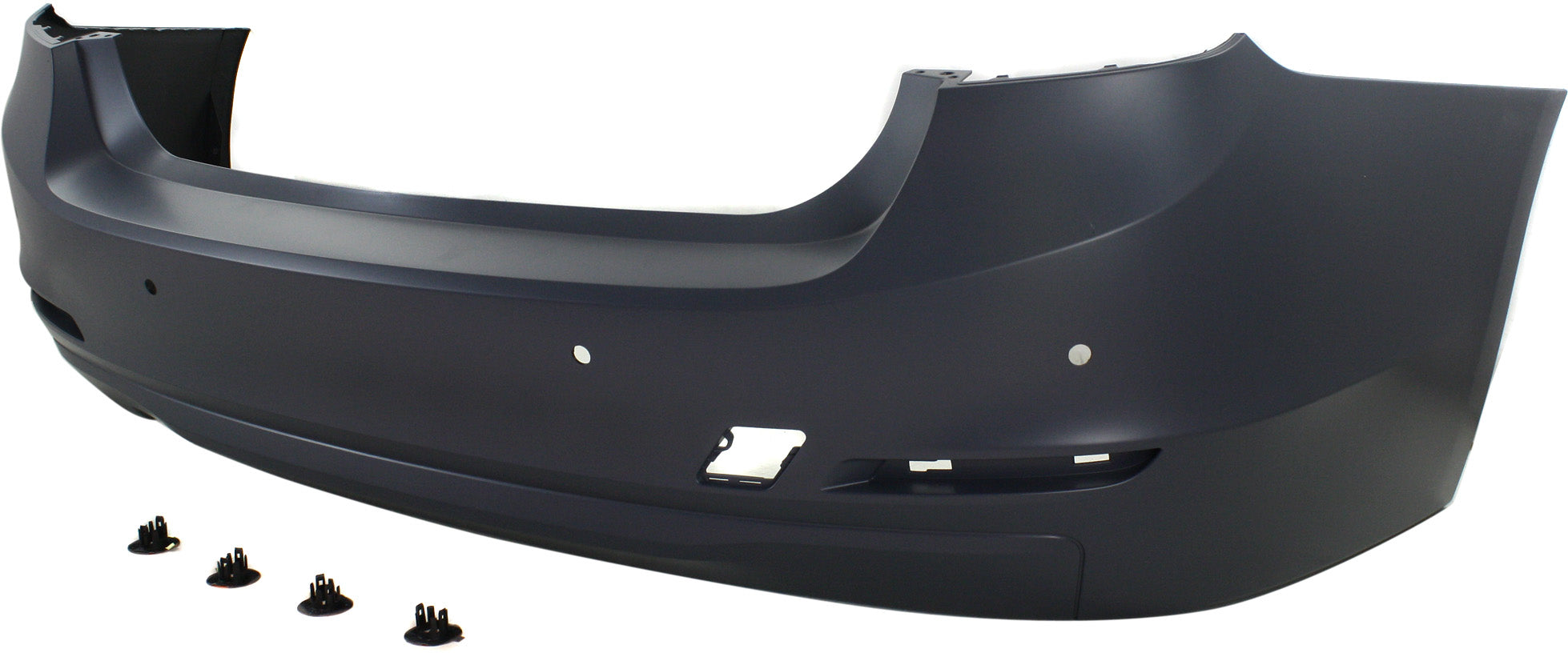 2012-2014 BMW 320i Rear Bumper Cover, Primed, Standard Type, w/Park Di ...