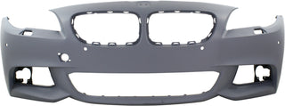 2011-2013 BMW 5 Series Front Bumper Cover, Primed, w/ Side View Camera.