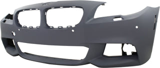 2011-2013 BMW 5 Series Front Bumper Cover, Primed, w/ Side View Camera.