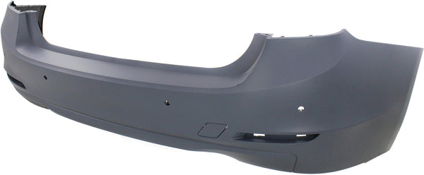 2012-2015 BMW 335i Rear Bumper Cover, Primed Gray, w/Out M Sportline, Standard.