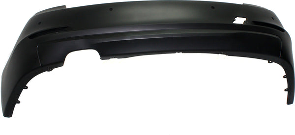 2012-2015 BMW 328i Rear Bumper Cover, Primed, w/o Molding Hole, Sedan.