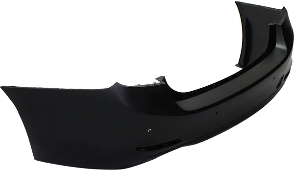 2012-2015 BMW 328i Rear Bumper Cover, Primed, w/o Molding Hole, Sedan.