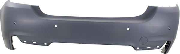 2014-2016 BMW 4 Rear Bumper Cover, Primed, w/M Sport Line & Park Distance.