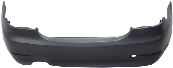 2006-2010 BMW 5 Rear Bumper Cover, Primed, w/o Park Distance, Sedan-CAPA.