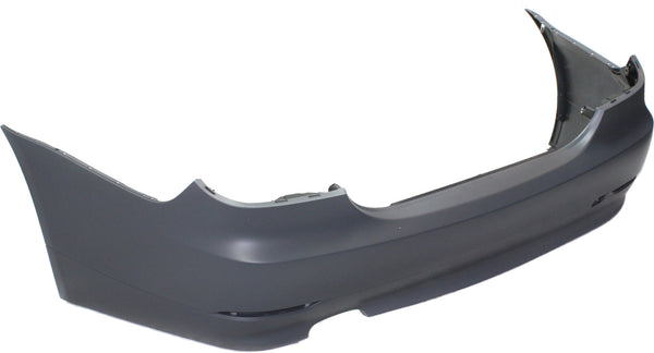 2006-2010 BMW 5 Rear Bumper Cover, Primed, w/o Park Distance, Sedan-CAPA.