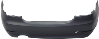 2006-2010 BMW 5- Rear Bumper Cover, Primed, w/o Park Distance Ctrl, Sedan.