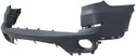 2011-2013 BMW X5 Rear Bumper Cover, w/o Park Distance Control & M, Exc M.