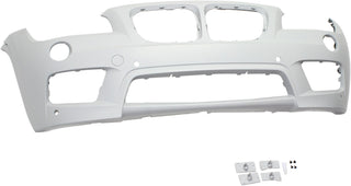 2013-2015 BMW X1 Front Bumper Cover, Primed, w/o Hlamp Washer, w/Park Distance.
