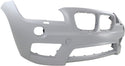 2013-2015 BMW X1 Front Bumper Cover, Primed, w/M Pkg., w/Headlamp Washer.