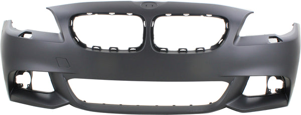 2011-2013 BMW 528i Front Bumper Cover, w/o Park Distance, w/M, Sdn-CAPA.
