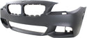 2011-2013 BMW 528i Front Bumper Cover, w/o Park Distance, w/M, Sdn-CAPA.
