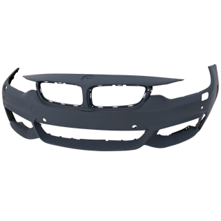2014-2016 BMW 428i Front Bumper Cover, w/M Sport Line, w/HLW/PDC/Cam, w/o IPAS.