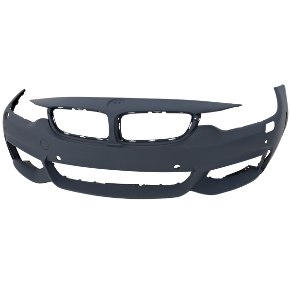2014-2016 BMW 428i Front Bumper Cover, w/M Sport Line, w/HLW/PDC/Cam, w/o IPAS.