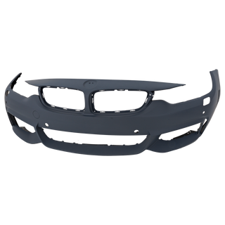 2014-2016 BMW 428i Front Bumper Cover, w/M Sport Line, w/HLW/PDC/Cam, w/o IPAS.