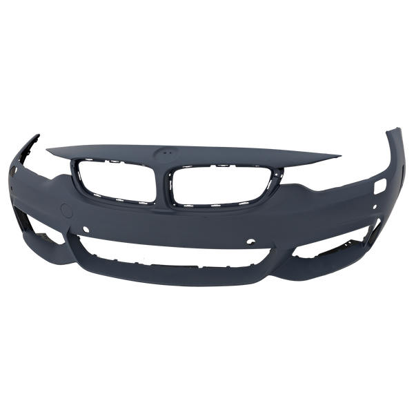 2014-2016 BMW 428i Front Bumper Cover, w/M Sport Line, w/HLW/PDC/Cam, w/o IPAS.