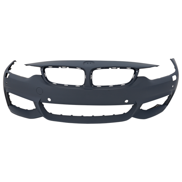 2014-2016 BMW 428i Front Bumper Cover, w/M Sport Line, w/HLW/PDC/Cam, w/o IPAS.