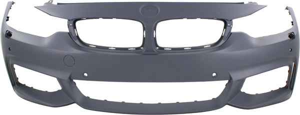 2014-2016 BMW 428i Front Bumper Cover, w/M Sport Line, w/HLW/PDC, w/o IPAS/Cam.