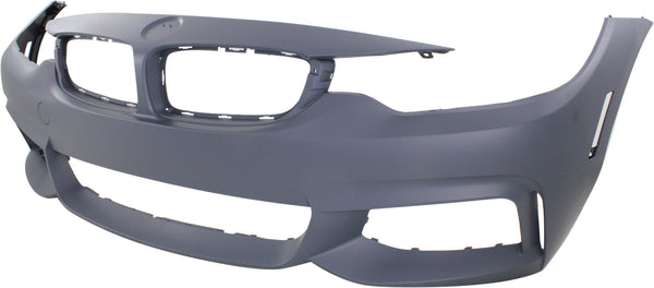 2014-2016 BMW 4- Front Bumper Cover, Primed, w/M Sport, w/o Hlamp Washer.