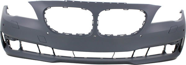 2015 BMW 740Ld xDrive Front Bumper Cover, w/o M, w/PDC, & Side View Camera.