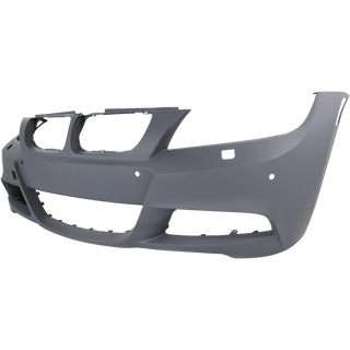 2007-2012 BMW 3- Front Bumper Cover, Primed, w/M Pkg, w/Hlamp Washer, Wagon.