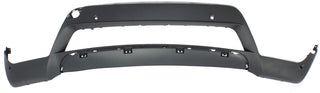 2011-2013 BMW X5 Front Bumper Cover, Lower, Textured, With Sensor Hole.