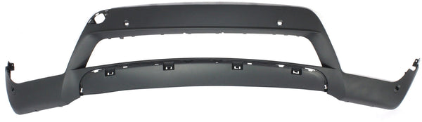 2011-2013 BMW X5 Front Bumper Cover, Lower, Textured, With Sensor Hole.
