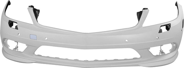 2008-2011 Mercedes-Benz C-Class Front Bumper Cover, Primed, AMG Styling, W/Headlamp Washer and Parktronic.