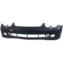 2003-2005 Mercedes-Benz CLK-Class Front Bumper Cover, Primed, w/o Headlamp Wash.
