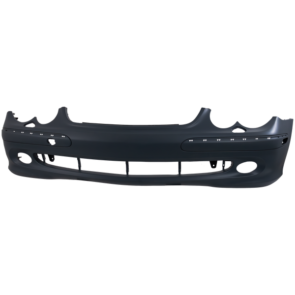 2003-2005 Mercedes-Benz CLK-Class Front Bumper Cover, Primed, w/o Headlamp Wash.