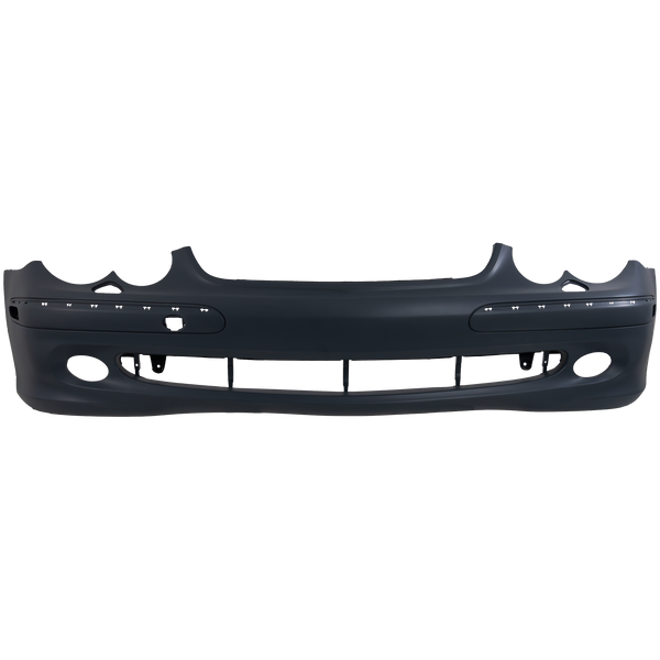 2003-2005 Mercedes-Benz CLK-Class Front Bumper Cover, Primed, w/o Headlamp Wash.