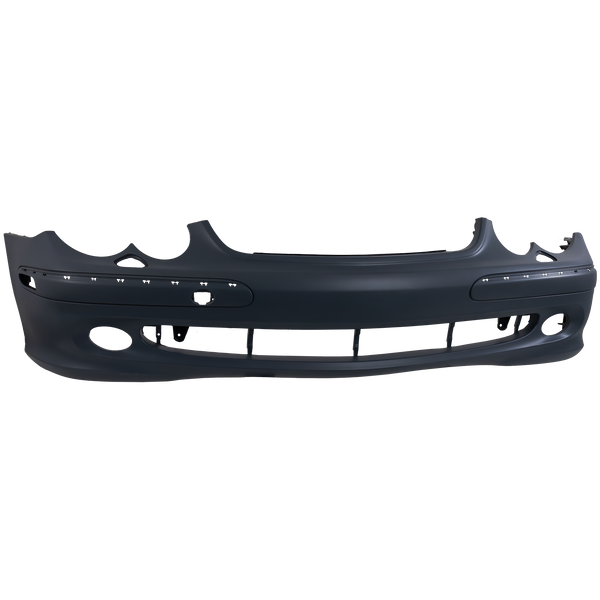 2003-2005 Mercedes-Benz CLK-Class Front Bumper Cover, Primed, w/o Headlamp Wash.