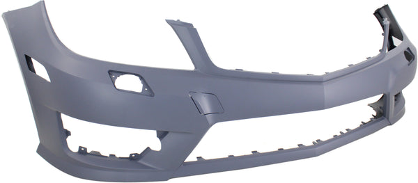 2012-2015 Mercedes-Benz C-Class Front Bumper Cover, Primed, With Amg Styling Pac, W/Headlamp Washer.