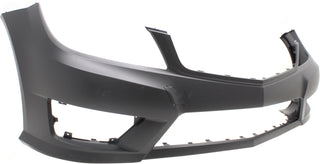 2012-2015 Mercedes-Benz C-Class Front Bumper Cover, Primed, With AMG, W/O Parktronic.