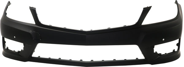 2012-2014 Mercedes Benz C250 Front Bumper Cover, w/AMG Pkg, Parktr, w/o HLW.