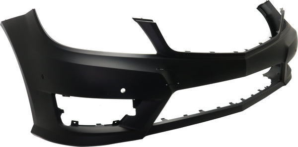 2012-2014 Mercedes Benz C250 Front Bumper Cover, w/AMG Pkg, Parktr, w/o HLW.