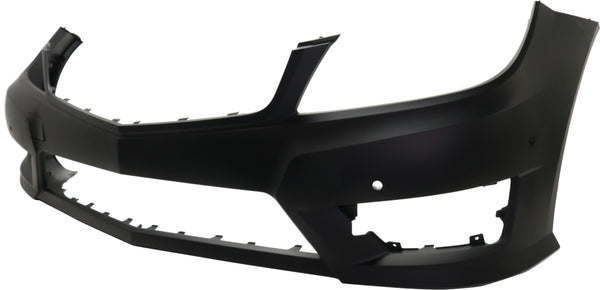 2012-2014 Mercedes Benz C250 Front Bumper Cover, w/AMG Pkg, Parktr, w/o HLW.