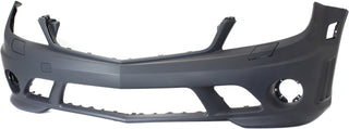 2008-2011 Mercedes-Benz C63 Front Bumper Cover, Primed, With Headlamp Washers, Parktronic.
